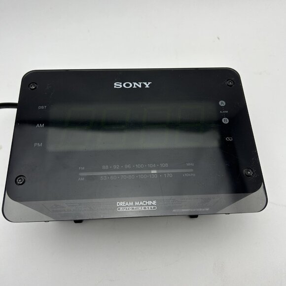 Sony Dream Machine ICF-C414 Clock Radio FM/AM Dual Alarm Auto Time Set - Picture 2 of 4